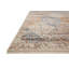 Sorrento Oriental Machine Made Power Loom Polyester Area Rug in Ivory-78565346