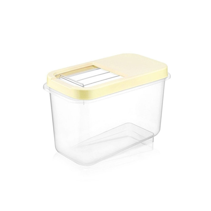 Durable Storage Box Set (3 Pieces), Cream Color, 13.6 x 7.5 x 9.2 inches | 100% BPA Free Plastic, 10.6 Quart Capacity | Dishwasher Safe, Ideal for Organizing Home, Office & Craft Supplies
