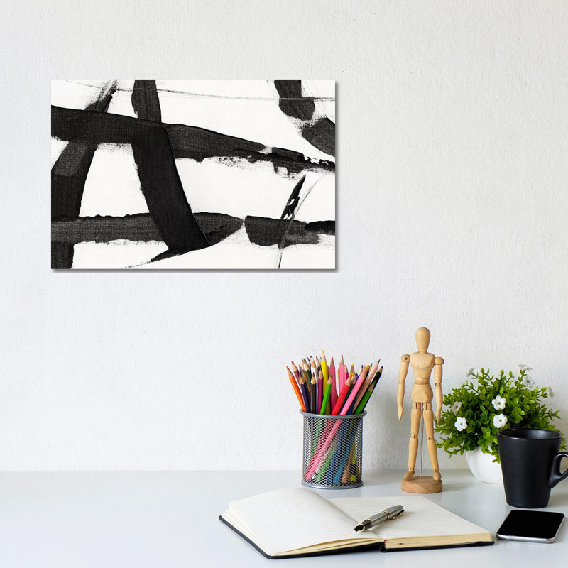 Obsidian Harmony II by Tim Otoole - Wrapped Canvas Painting, 20.32 cm H x 30.48 cm W, Wrapped Canvas