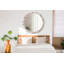 Huldar Glass Flat Wall Mirror