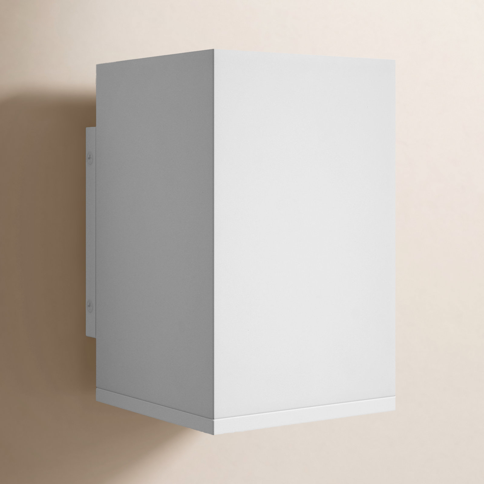 Indrani Single Light Outdoor Wall Light, Textured White
