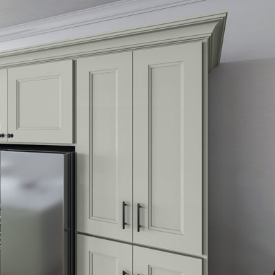 Ready to Assemble Solid Wood Shaker Pantry Kitchen Cabinet