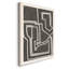 Abstract Maze I - Peinture sur toile encadrée-191265817-191265816