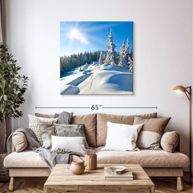 Alvord journée ensoleillée d'hiver, H 39 po x l 39 po