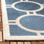 Tapis intérieur / extérieur bleu / beige Sayden-20794342