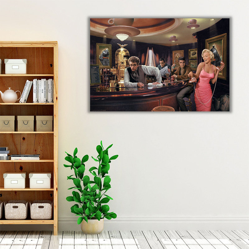 Java Dreams - Canvas Print Wall Art, 32" H x 48" W