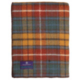 BIGTHROWTartan Hand Woven Throw Blanket