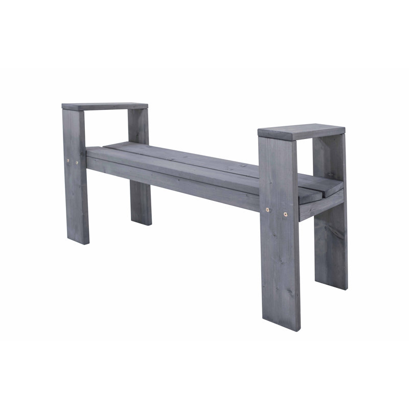 Dacoma Solid Wood Outdoor Bench