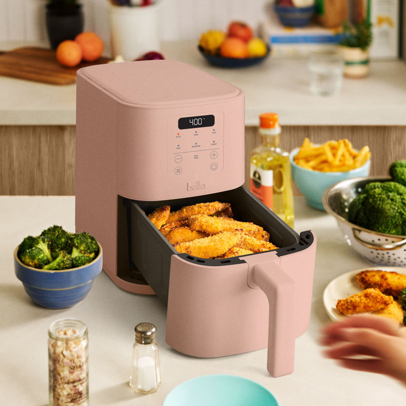 Bella Slim 4.0 QT Air Fryer, Blossom