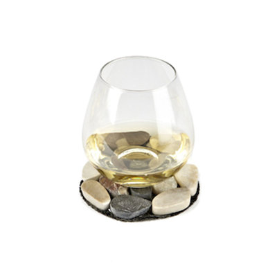 Agate Round 6 Piece Coaster Set