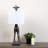 Lia Resin Giraffe Table Lamp with Linen Shade-94439873