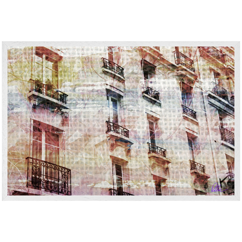 Single Picture Frame Print, 51cm H x 76cm W x 4cm D, White