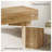 41" Farmhouse Entryway Bench