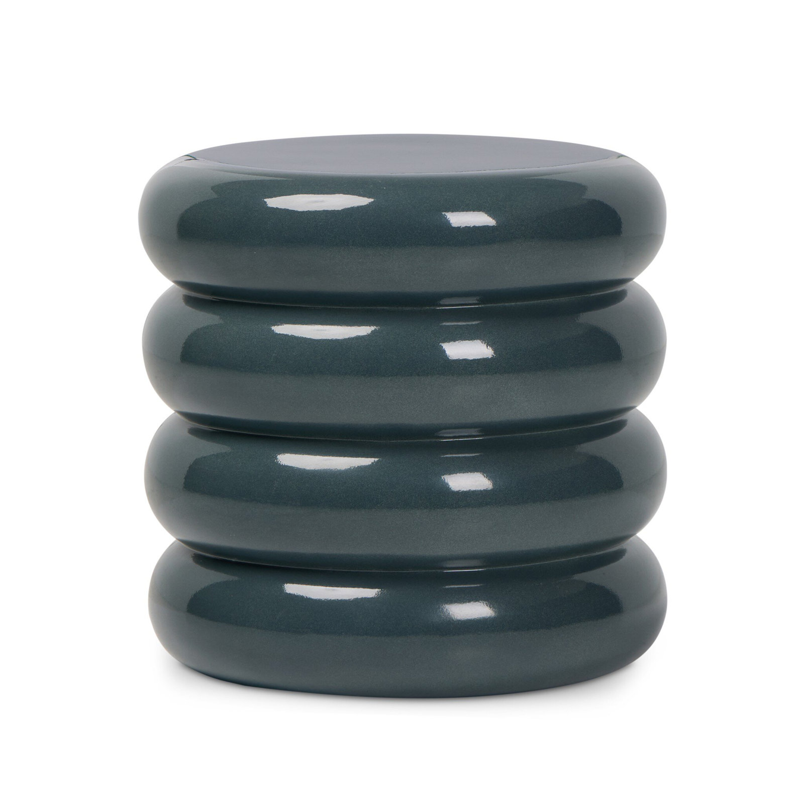 Artesia End Table, Smooth Slate Concrete