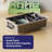  Small Clear Storage Box with Lid, 6.6 Quart Plastic Container Bins for Organizing, Stackable Crates, BPA Free, Non Toxic, Odor Free, Organizers for Home, Office, School, and Dorm, 18 Pack-1927256014