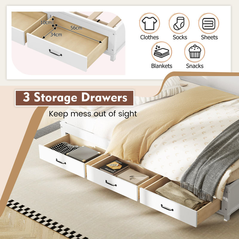 Daybed, Full / Double (164 x 77.95 cm)
