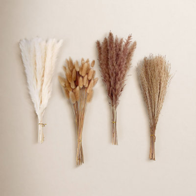Dried Pampas Grass Floral Arrangements