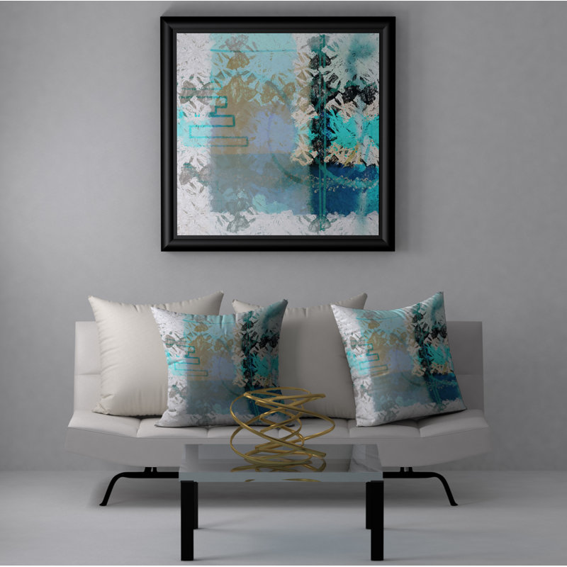Housse de coussin décorative carrée hilarante Extol, 18 po x 18 po