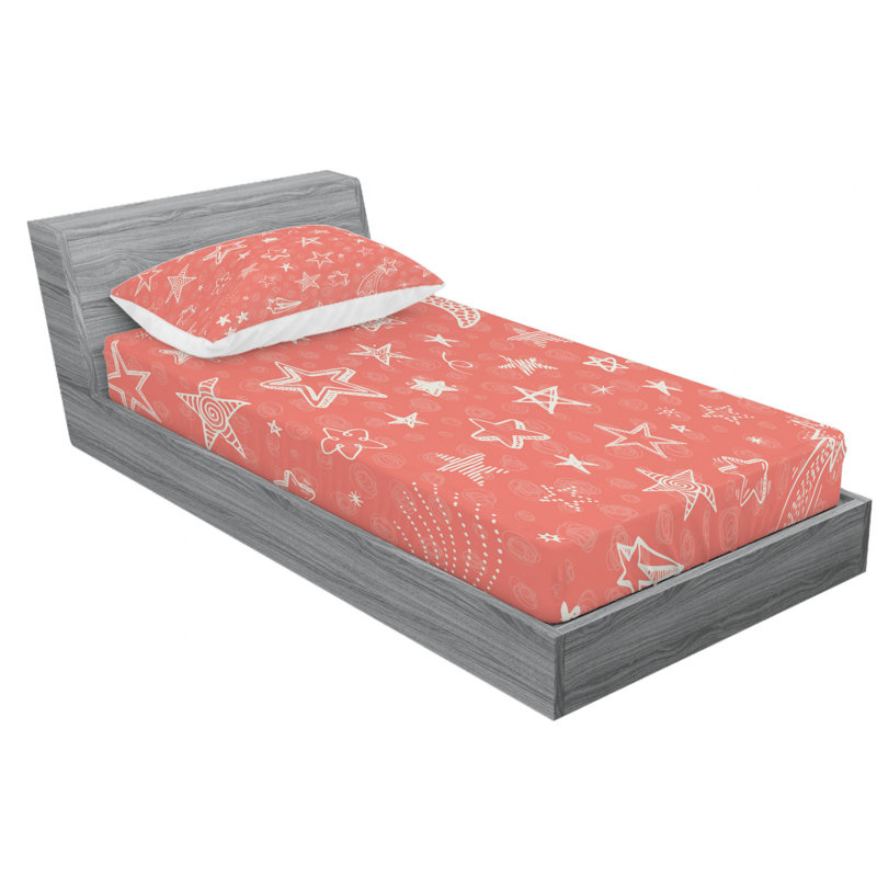 Microfiber Sheet Set, Twin XL Sheet Set with Fitted Sheet