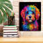  «Doodle Pup» par Dean Russo, art mural sur toile, 12 po x 16 po