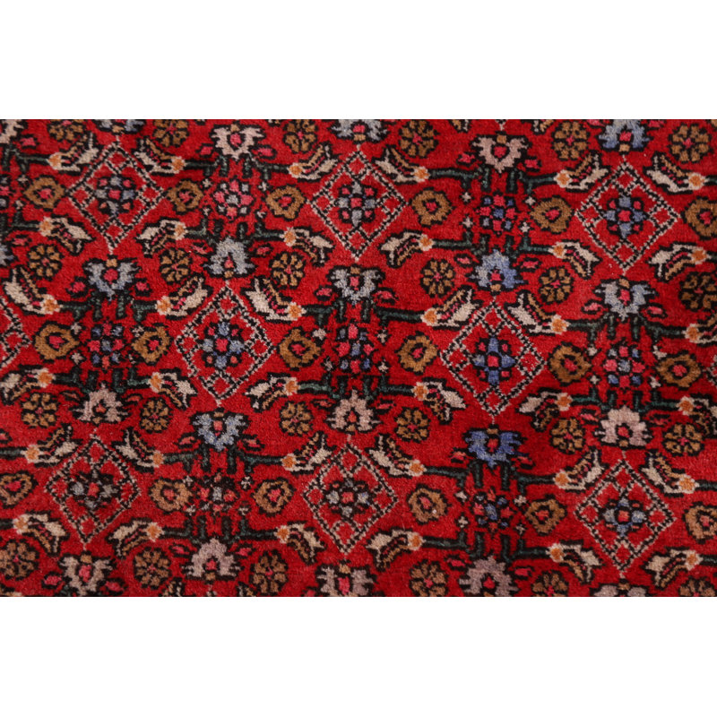 Tapis persan à motif végétal à motif de persans bidar 11 x 19