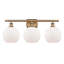 Éclairage de salle de bain à intensité variable 3 lumières Halvorson-889818189-827874036-827874050