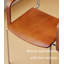 Petit tabouret rétro en bois massif