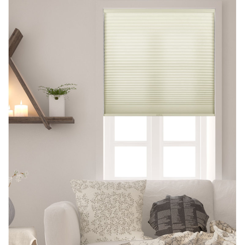 Cream Cordless Blackout Cellular Fabric Indoor Shade