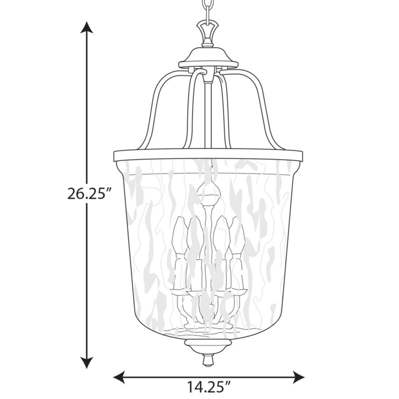 Luminaire suspendu simple 4 lumières Ermengarda, Noir