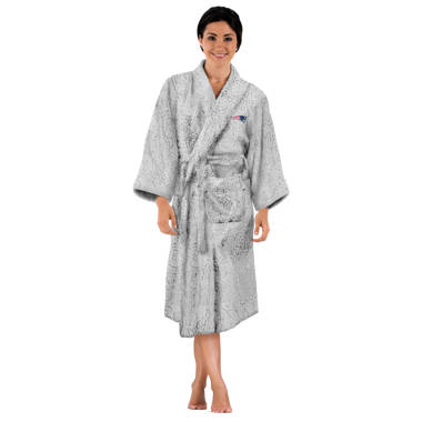 Hokku Designs Guebara Cotton Blend Jersey Mid-Calf Bathrobe with