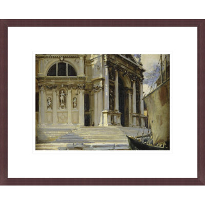 «Santa Maria della Salute Venice» par John Singer Sargent, impression giclée encadrée