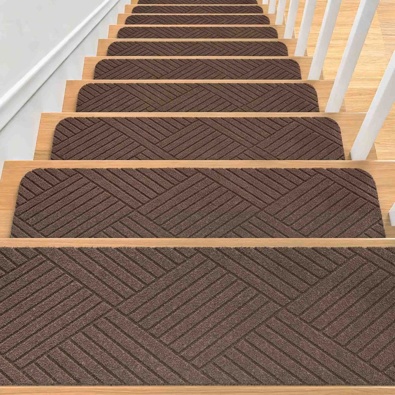 Non-Slip Stair Tread, Brown