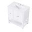 Meuble-lavabo 30 po avec comptoir, meuble-lavabo avec 2 portes et 1 tiroir