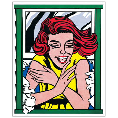 Roy Lichtenstein - No Frame Print on Wood