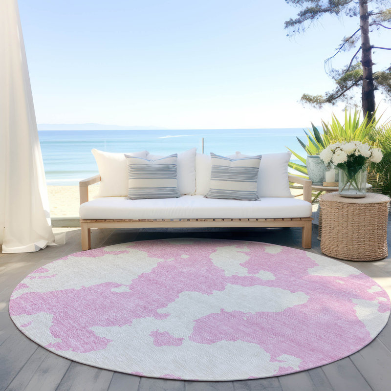Tapis extérieur Aquaisha, Rond 8 pi