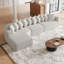 Ensemble de canapé modulaire confortable en chenille avec 10 coussins, conception modulaire en forme de L pour se détendre dans le salon moderne-1266236592