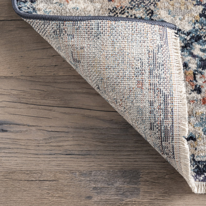 Oriental Area Rug, Rectangle 6' 7" x 9' 3"