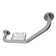 Kingston Brass Meridian 10-Inch x 12-Inch Angled Grab Bar with Soap Holder