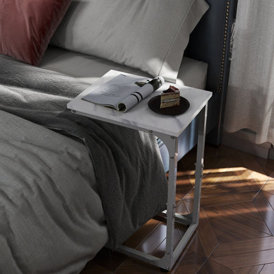 C-Shaped End Table