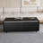 Modern Smart Coffee Table With Built-In Fridge, Bluetooth Speakers, Wireless Charging, Power Socket, USB Ports, Rgb Light, Black-979733058