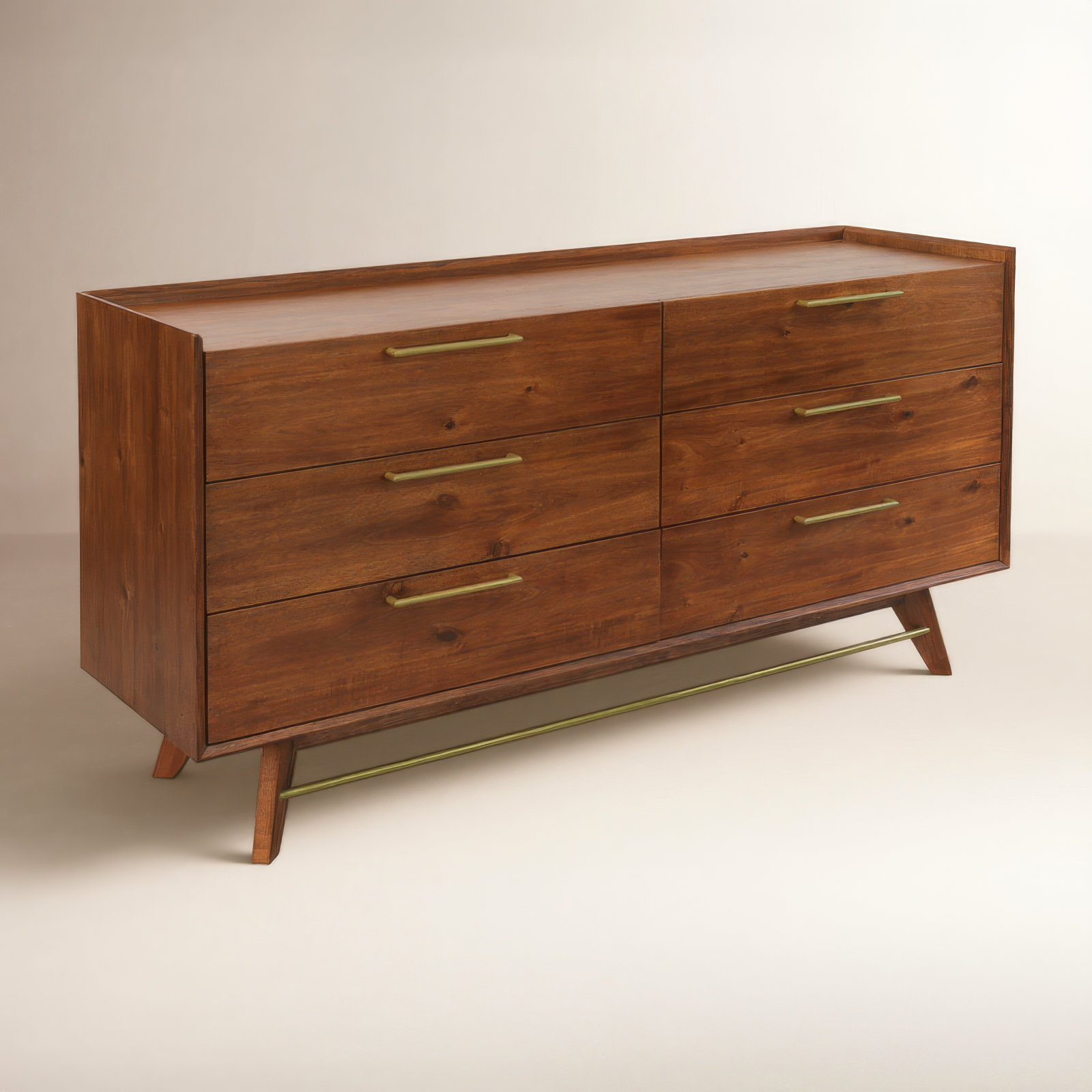 Walter 6 - Drawer Dresser, Walnut