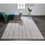 Tapis ivoire tissé à la main Cathelijne-880296708