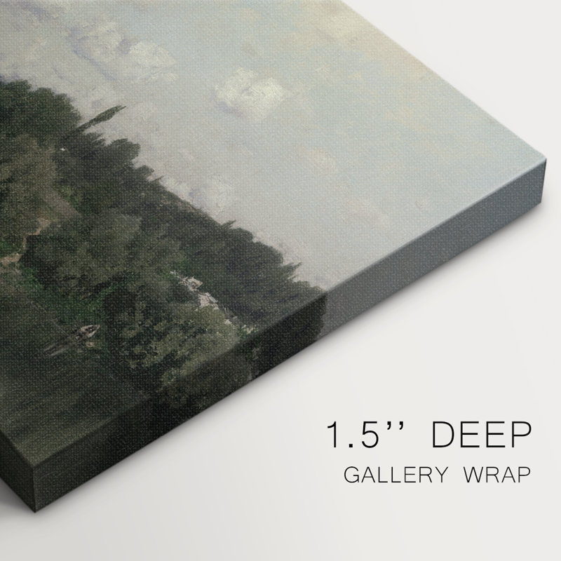 Paysages rétro-CDXVIII - Cavas enveloppés de galerie, 18 x 27