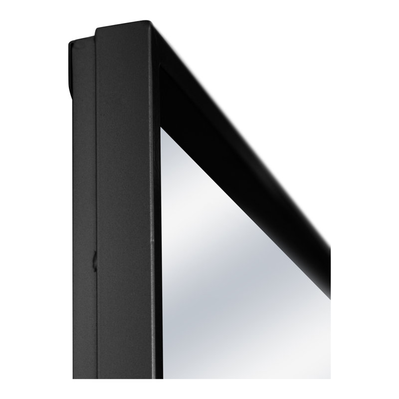 Tenney Black Metal Vertical Fog Free Mirror