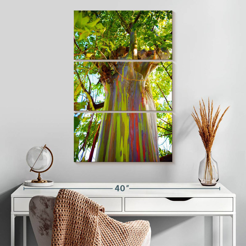 Harnek Rainbow Tree Trunk, 32" H x 20" W