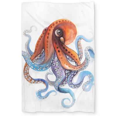 Funny Colorful Octopus Duvet Cover | Living Room Decor