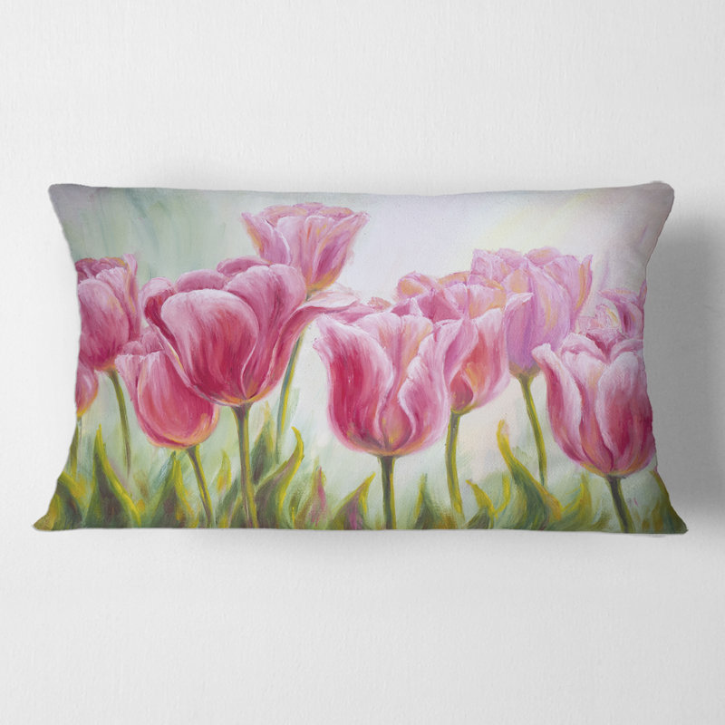 Floral Throw Pillow