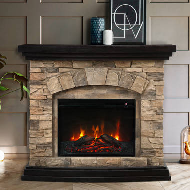 Millwood Pines Sabio 45'' W Electric Fireplace u0026 Reviews - Wayfair Canada