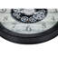 Horloge, 30 po, mécanisme d'engrenage, grande horloge murale, brun, transitionnel