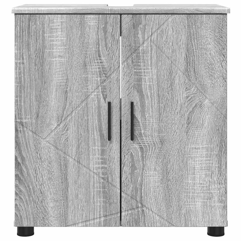 Bathroom Storage, Grey Sonoma